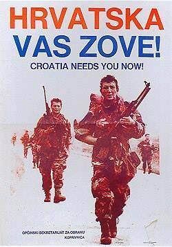 RATNI PLAKAT: Hrvatska vas zove!