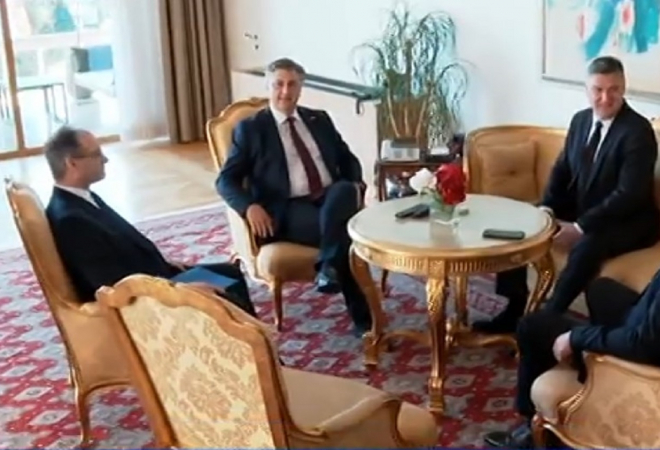 Plenković stigao kod Milanovića sa 76 potpisa