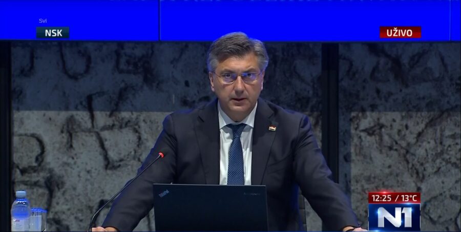 Plenković: Donosimo odluku zbog koje neće biti potrebno dizanje cijena vode
