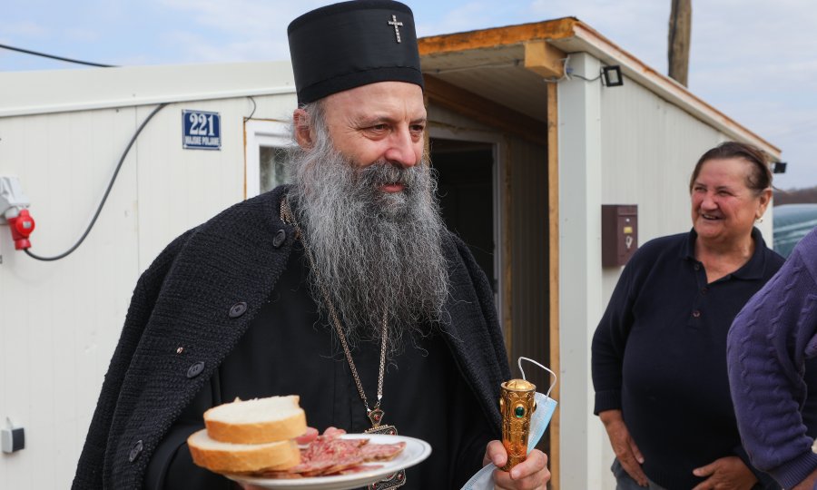 Patrijarh Porfirije na Baniji: Radit ću na otupljivanju oštrica između naroda, računajte na nas
