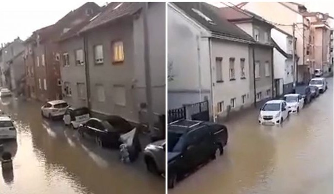 POPLAVLJENA JEDNA OD NAJPROMETNIJIH ULICA: Voda teče satima
