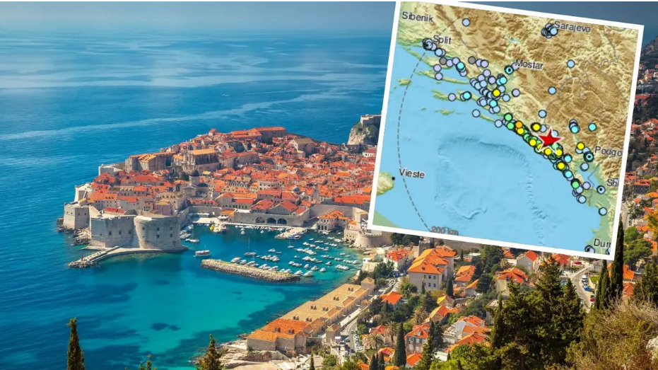 Potres od 4,3 Richtera šokirao Dubrovčane, osjetili ga u Splitu: 'Užas, sledila sam se od straha'