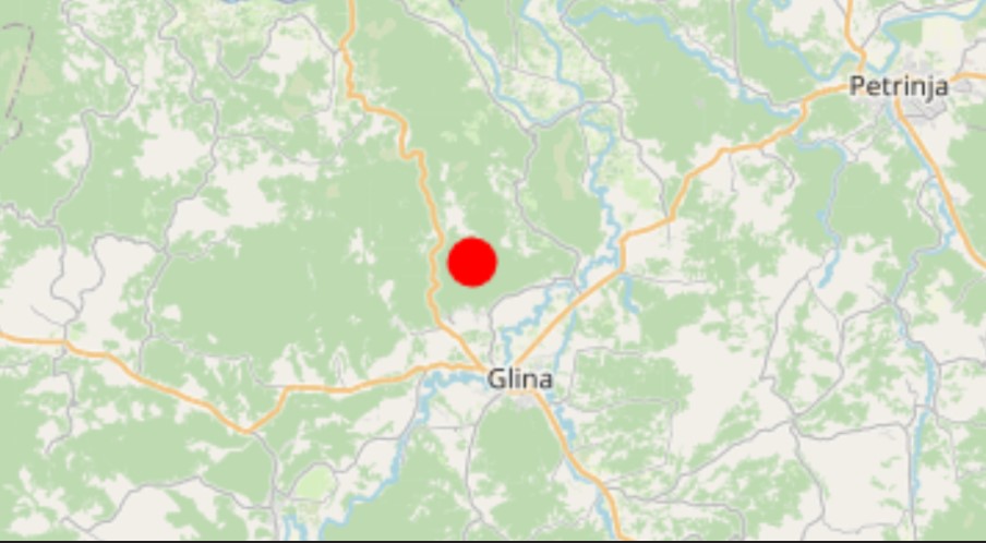 MAGNITUDA 3,7 OPET Novi potres zaljuljao Banovinu