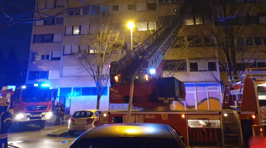 Gorio stan u Prečkom: 'Dim je bio ogroman. Susjedi trčali van'
