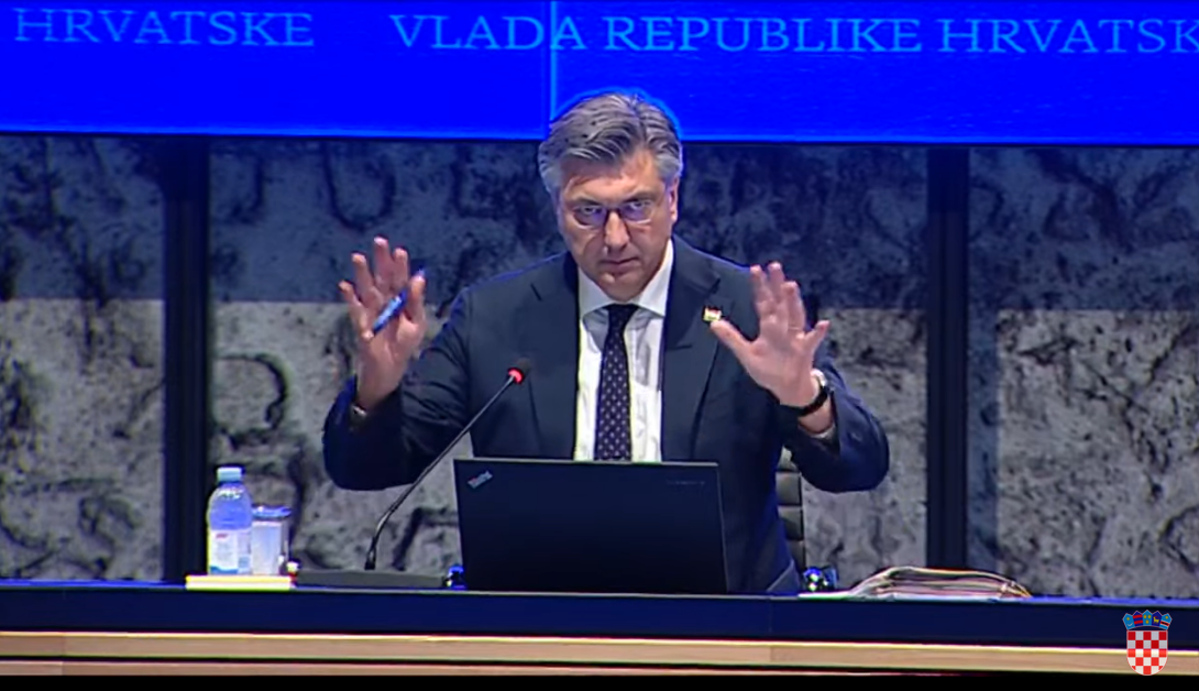 Sjednica Vlade: Anušić po prvi put kao ministar obrane
