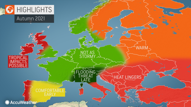 ACCUWEATHER OBJAVIO VELIKU PROGNOZU ZA JESEN: Oluje, poplave, vrućina… Što čeka Hrvatsku?