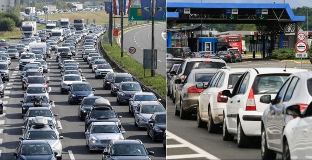 I dalje pojačan promet na prometnicama i graničnim prijelazima