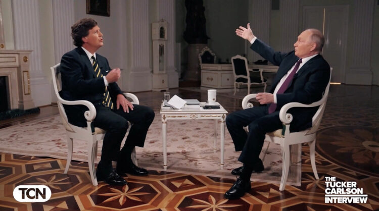 Putin u intervjuu s Carlsonom: Globalni rat ne dolazi u obzir. Samo u jednom slučaju možemo uzvratiti
