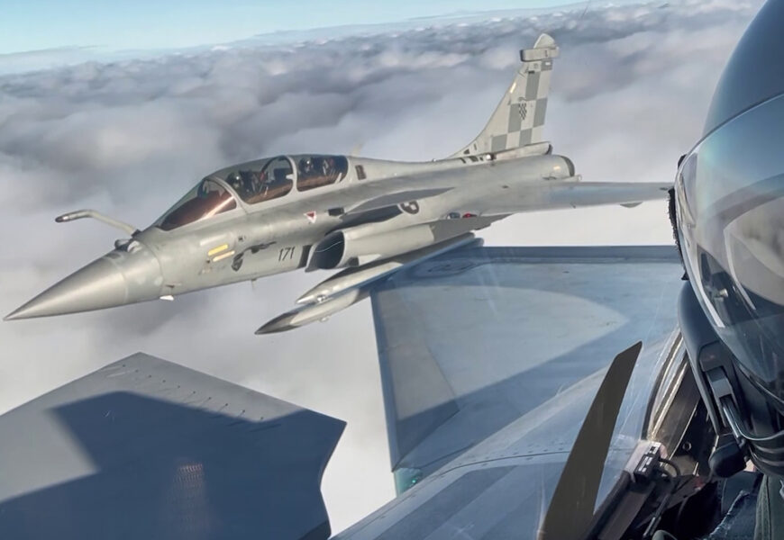 Veliki pozdrav iz kokpita Rafale: “Hrvatski Rafale i hrvatski piloti su stigli kući!” (VIDEO)