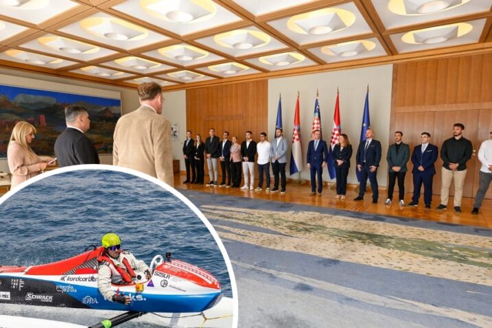 Riječki studenti nagrađeni za inovativno plovilo “Vilson”, primio ih predsjednik Milanović