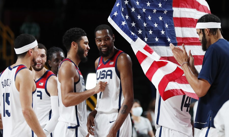 Francuski košarkaši ipak nisu imali snage za još jednu pobjedu protiv Amerikanaca; Kevin Durant nije dopustio iznenađenje
