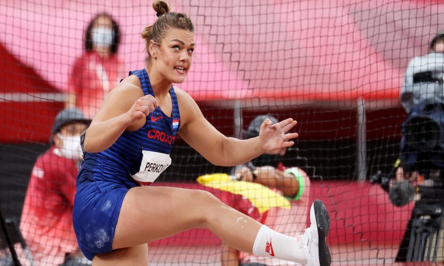 Sandra Perković ostala bez  olimpijske medalje: Potop i prekid u Tokiju te niz loših hitaca ostavio je na četvrtom mjestu!