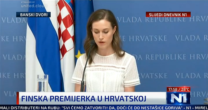 FINSKA PREMIJERKA SASTALA SE S PLENKOVIĆEM: ‘Pozicija hrvatske Vlade je da podržavamo želju Finske za ulazak u NATO’