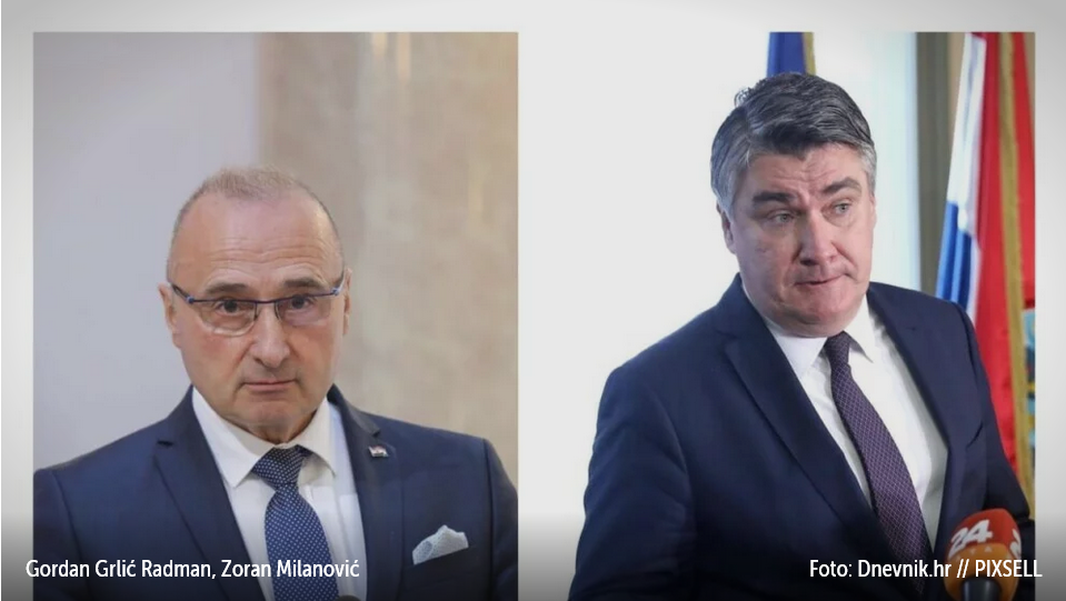Finci zbog Milanovićevih izjava o ulasku u NATO zvali Radmana