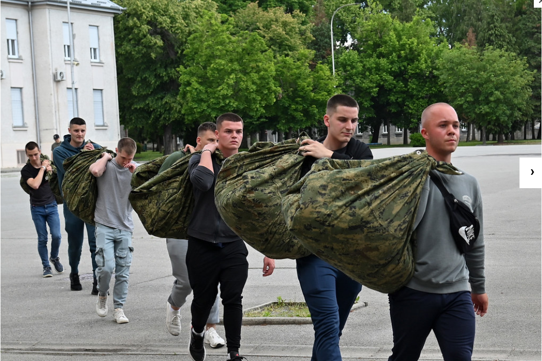 Početak obuke 46. naraštaja ročnika: Mladi sportaši i domoljubi u Požegi započeli vojni put