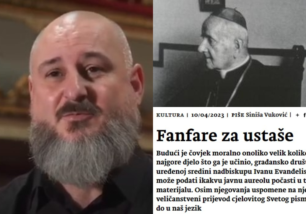 Tko je Siniša Vuković, autor članka punog kleveta i laži o nadbiskupu Šariću u Pupovćevim Novostima? Ima li tamo istine o Hrvatima?