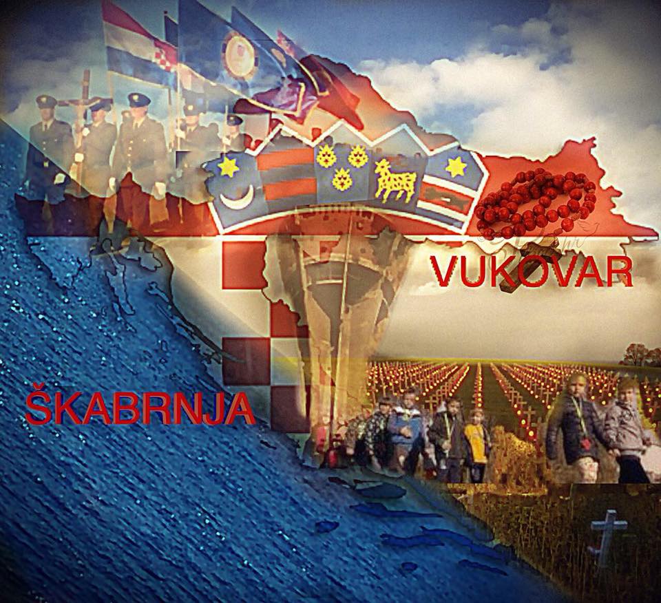 Kad krenu kolone, zastanimo dvije minute. Za Vukovar i Škabrnju!