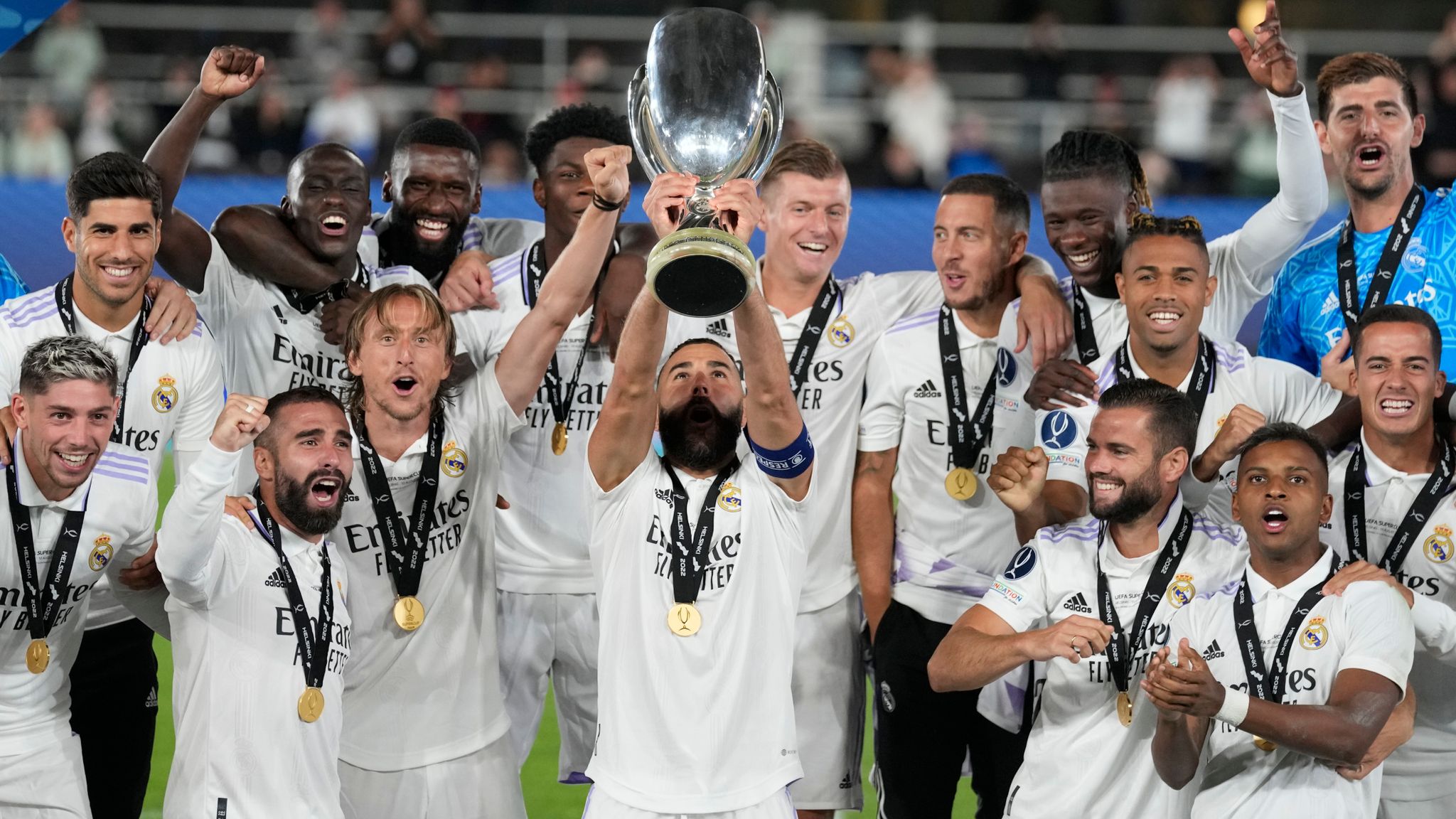 Real pobijedio Eintracht s 2:0 i osvojio europski Superkup