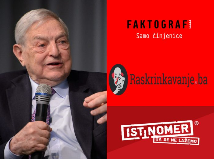 Financira li Soros ‘organizacije za provjeru činjenica’ u Hrvatskoj, BiH i Srbiji?