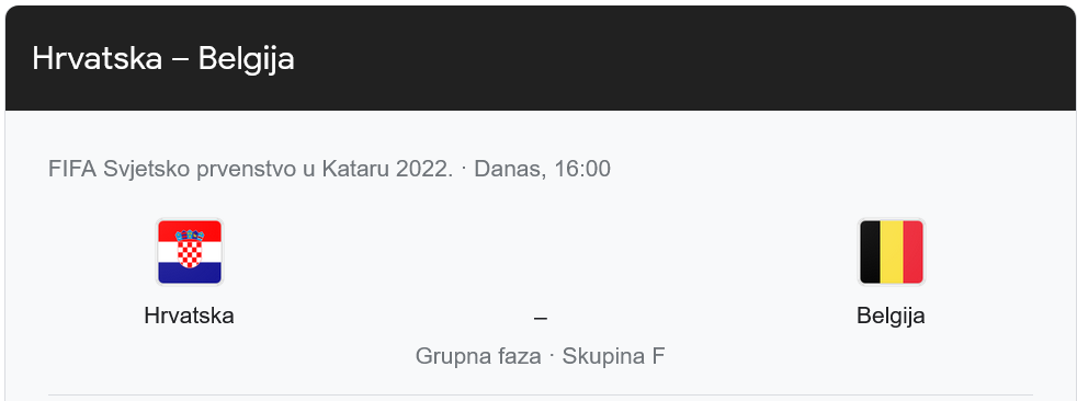 Ovo je sastav s kojim će Hrvatska ići protiv Belgije