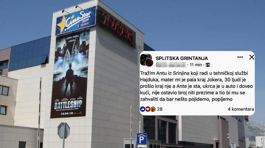 Splićanin tražio Antu: 'Majka je pala i 30 ljudi je prošlo kraj nje, on je jedini stao i pomogao joj'