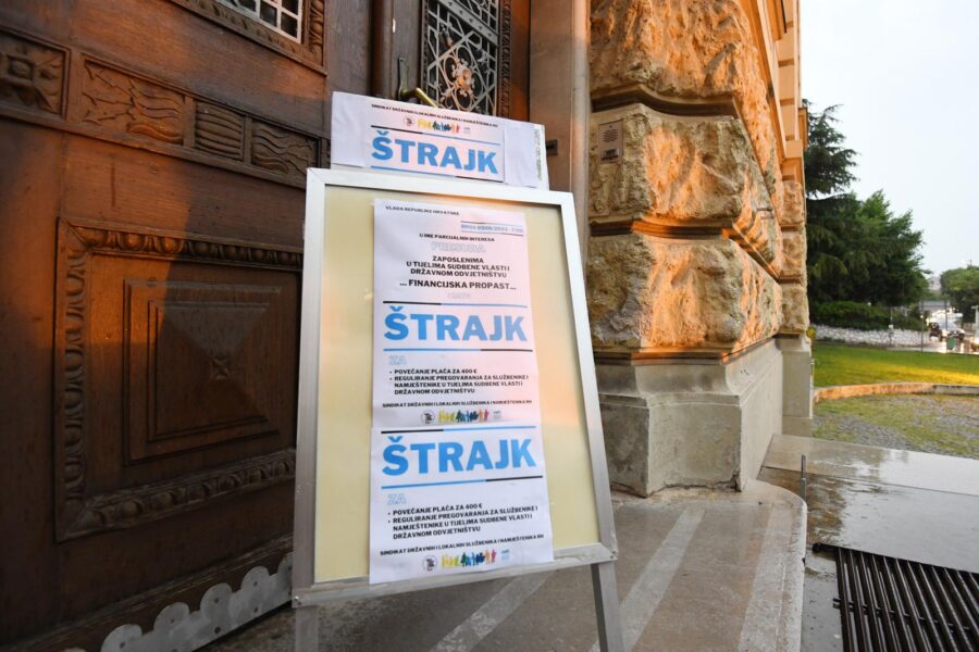 Pravosuđe u blokadi: Počeo je štrajk