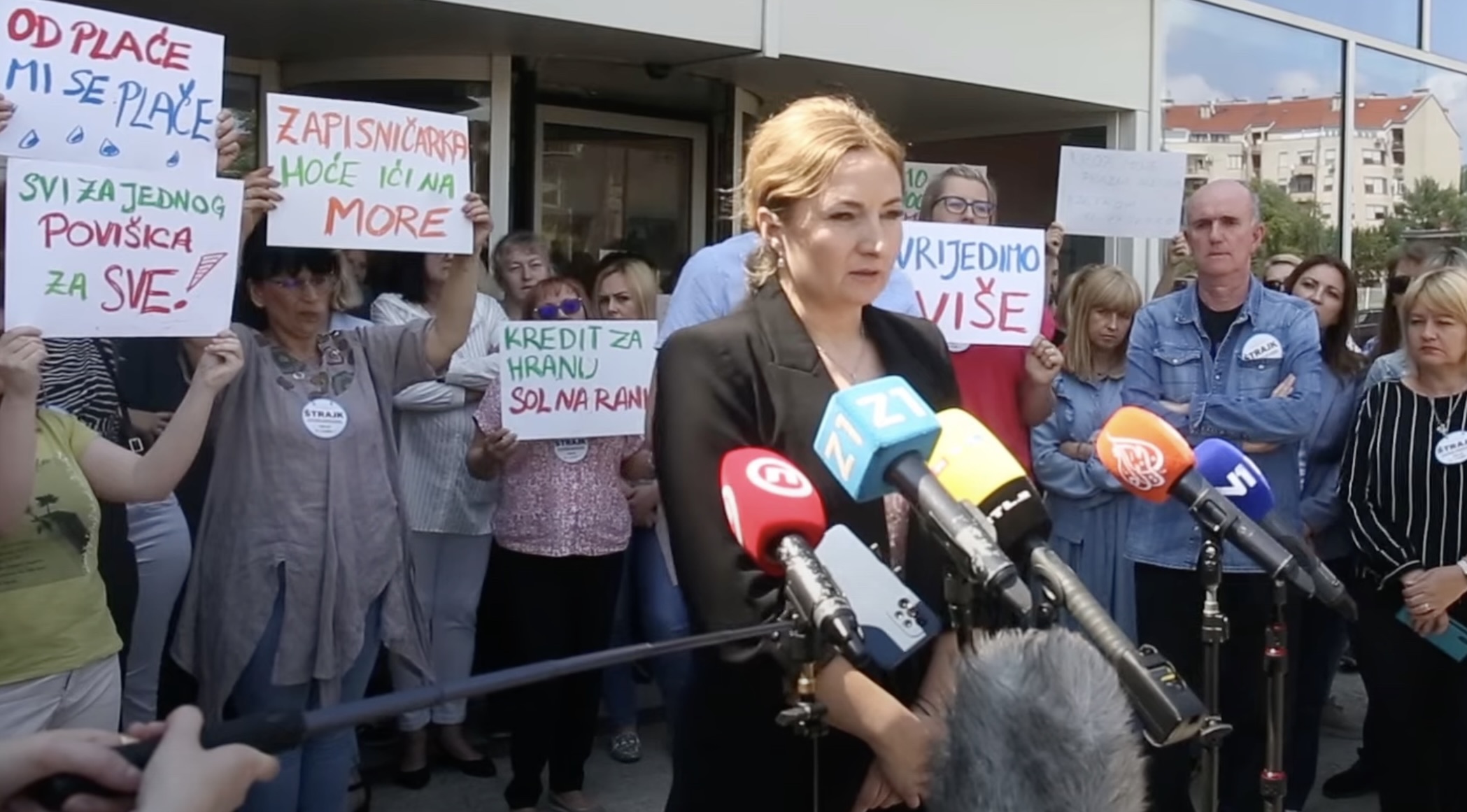 Sindikat koji štrajka: Ako nam Plenković ispuni ovo, već u ponedjeljak počinjemo raditi