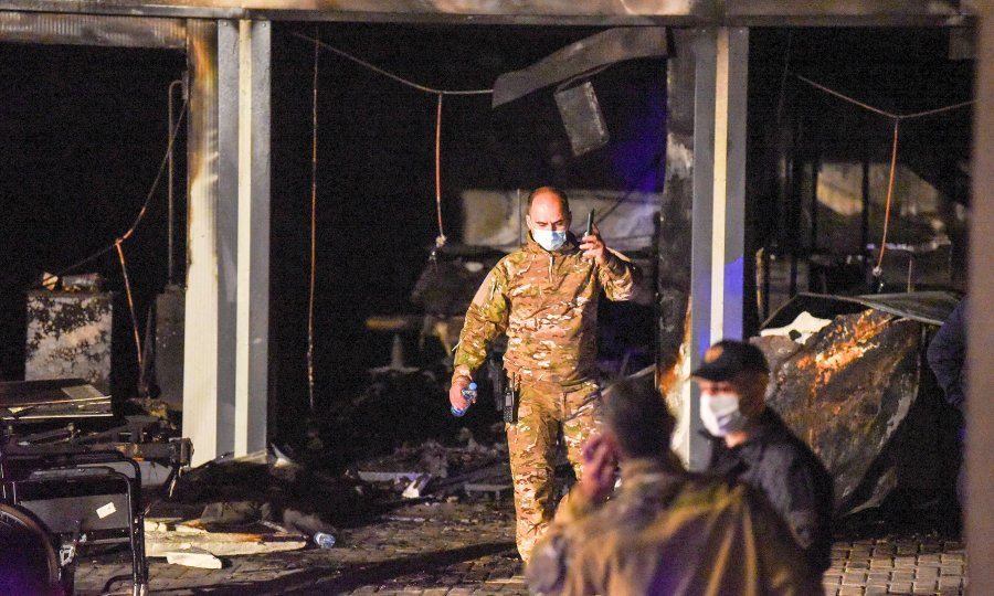 Najmanje 10 mrtvih u požaru u COVID bolnici u Tetovu: 'Ovo je vrlo tužan dan'