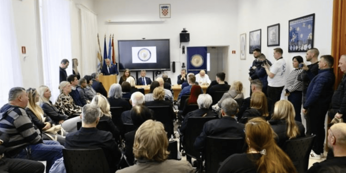 Posljednji ispraćaj Tome Pršlje: Oproštaj s hrvatskim braniteljem