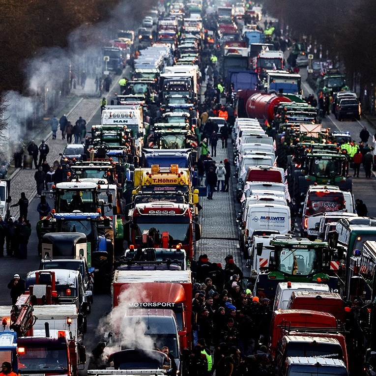 TRAKTORSKA REVOLUCIJA Ogroman prosvjed potresao je Njemačku. Tek je počelo