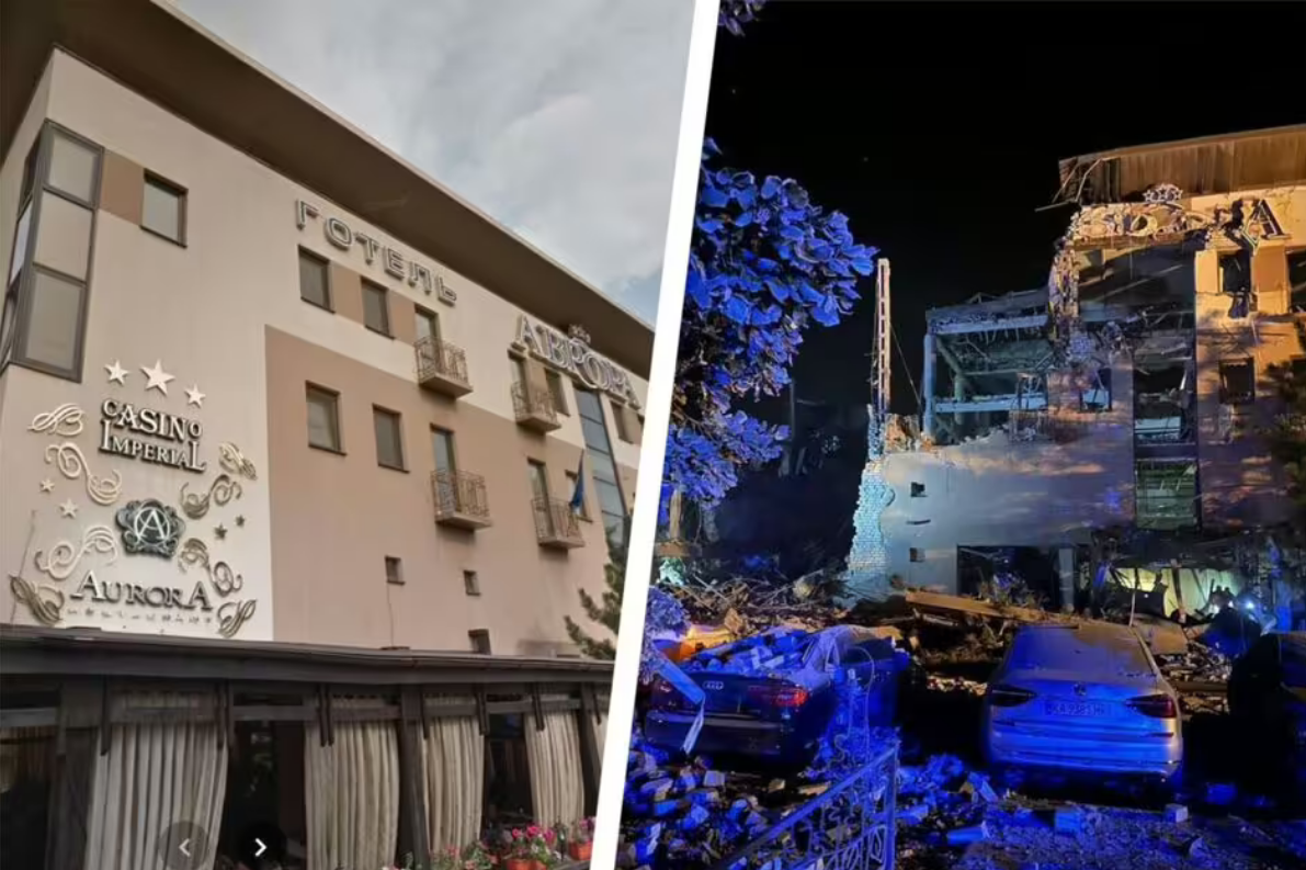 Rusi raketirali hotel Aurora u centru grada Krivij Rih u kojem su trebali odsjesti Šahtarova momčad i stručni stožer uoči utakmice s Krivbasom