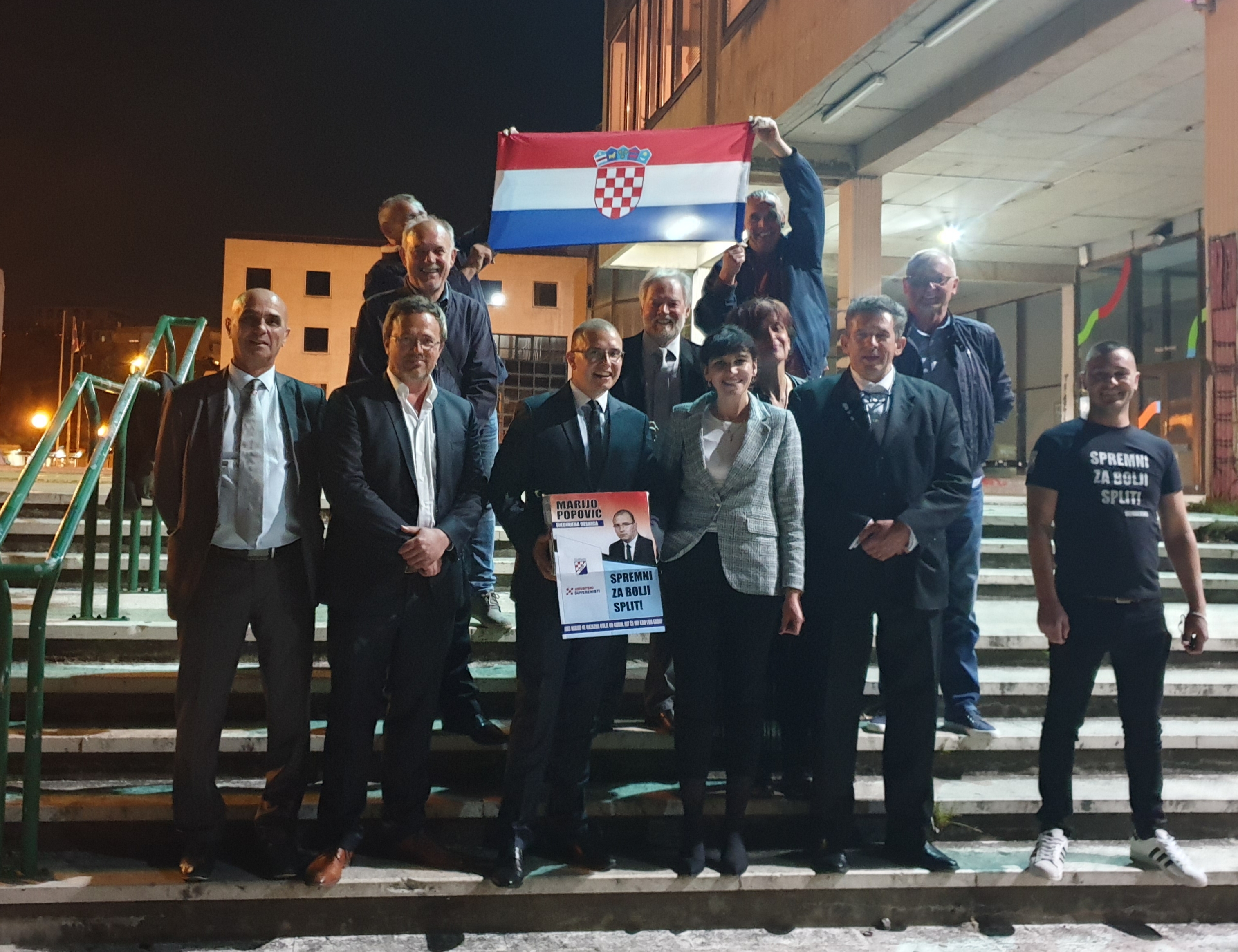 Ujedinjena desnica predala kandidaturu za gradonačelnika i listu za gradsko vijeće Grada Splita!