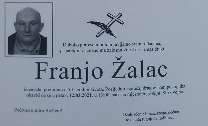 Franjo Žalac - Hrvatski branitelj 1971. - 2021.