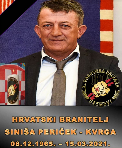 Siniša Periček - Hrvatski branitelj 1965. - 2021.