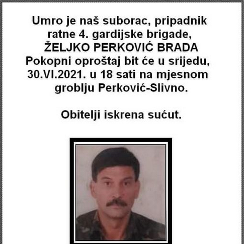 Željko Perković - Hrvatski branitelj 1949. - 2021.