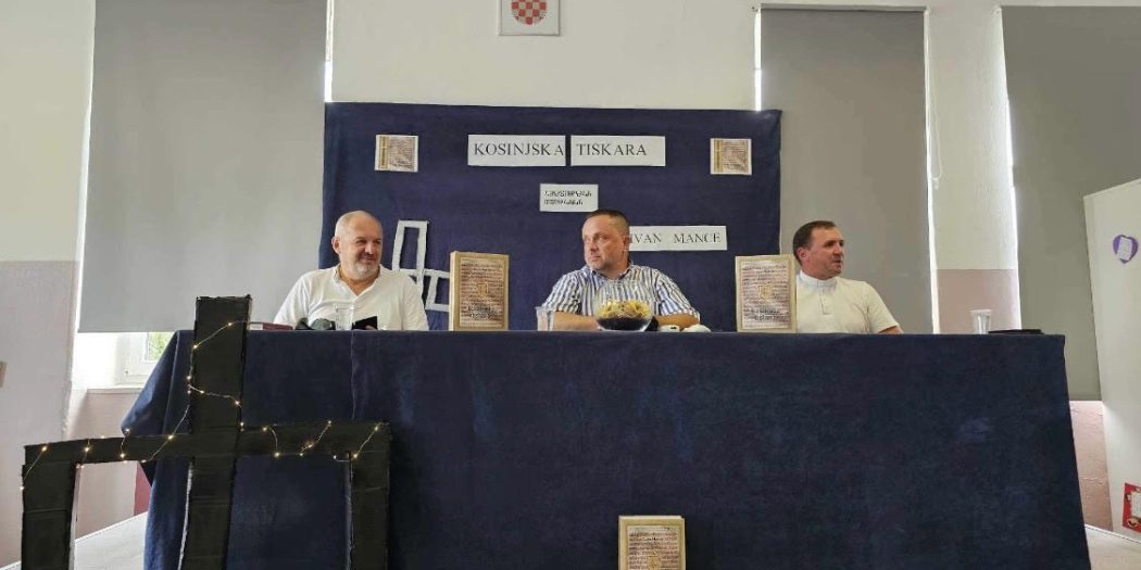 Predstavljanje knjige "Kosinjska tiskara" u Gornjem i Donjem Kosinju