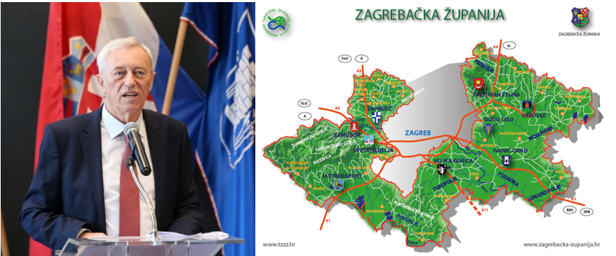 Zagrebački župan mr. sc. Stjepan Kožić u utrci za šesti mandat predstavio rezultate rada tima na čijem je čelu za razdoblje 2017. - 2021. godina