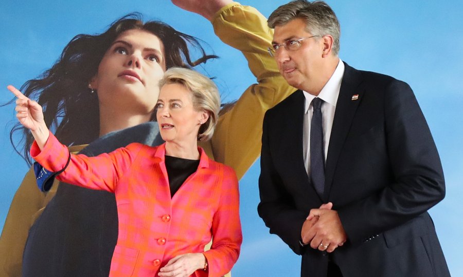 Ursula von der Leyen na sjednici Vlade u NSK: Hrvatska ima sjajan Nacionalni plan za oporavak i otpornost!