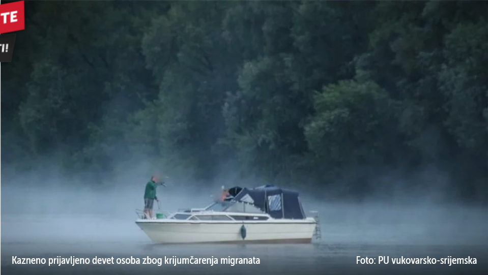 Velika akcija policije! Zbog švercanja najmanje 100 migranata iz BiH u Hrvatsku, istraga nad devet osoba