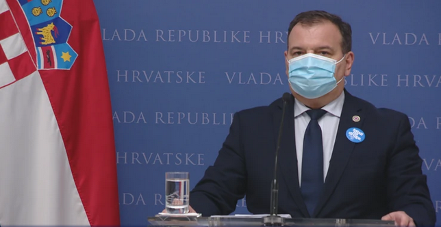 Beroš: Nema pooštravanja mjera, o popuštanju treba promisliti