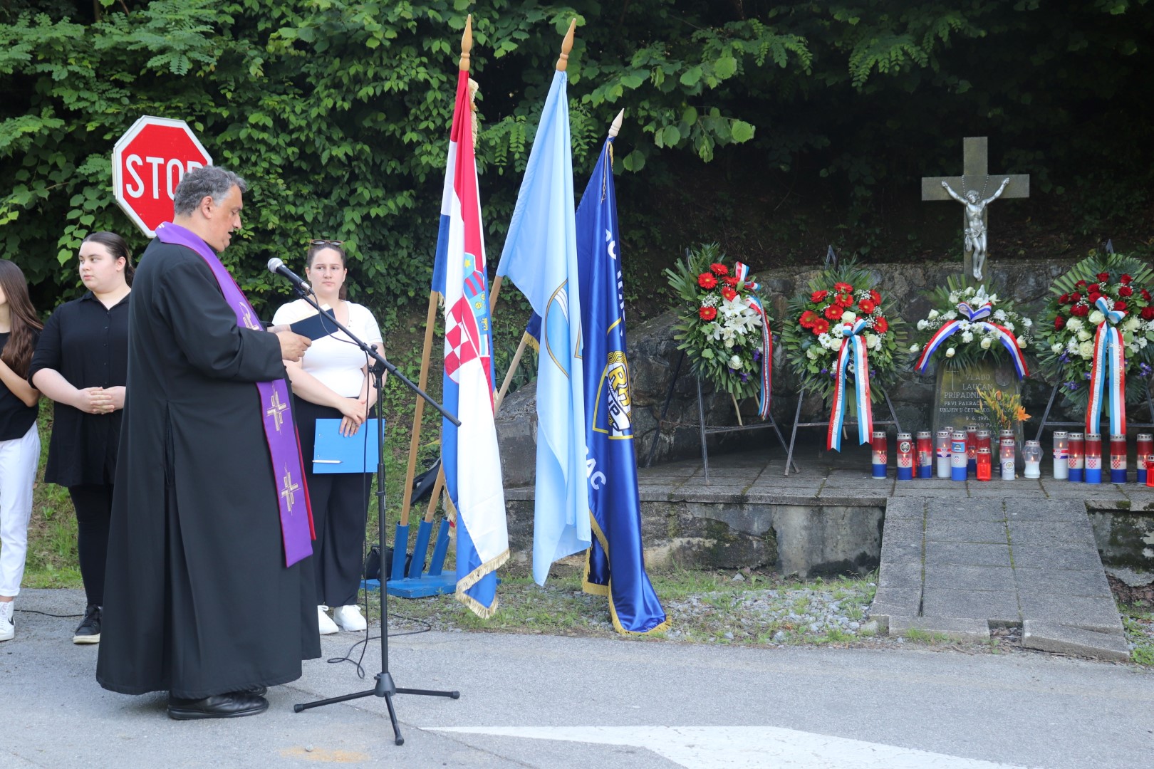 Komemoracija za Vladu Laučana, prvu žrtvu srbočetničke agresije na području Zapadne Slavonije - TUŽNO SJEĆANJE
