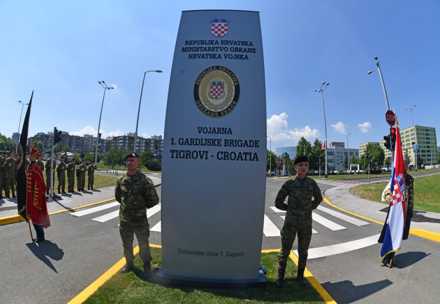 MORH: Obučne aktivnosti pukovnije vojne policije u vojarni '1. gardijske brigade Tigrovi – Croatia' - Upozorenje na pojačanu buku