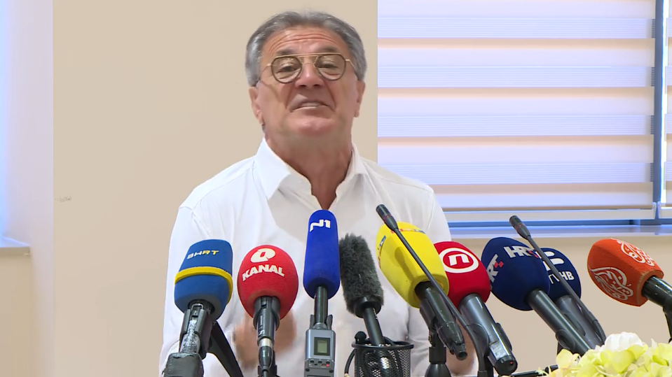 Bivši dopredsjednik zagrebačkog Dinama Zdravko Mamić održao je press-konferenciju u Mostaru