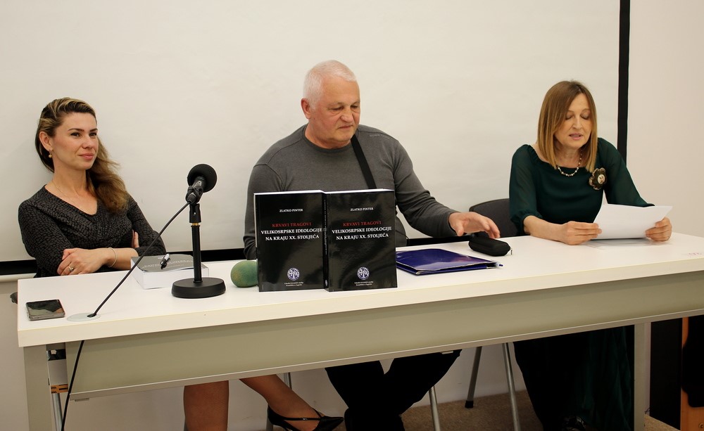 U knjižnici Fakulteta hrvatskih studija u Zagrebu predstavljena nova knjiga novinara i publicista Zlatka Pintera