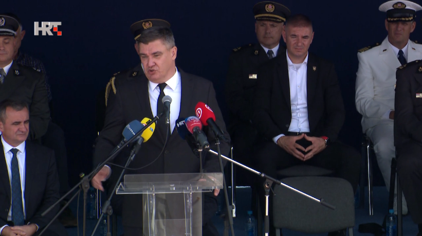 Predsjednik Zoran Milanović na obilježavanju Dana HRM