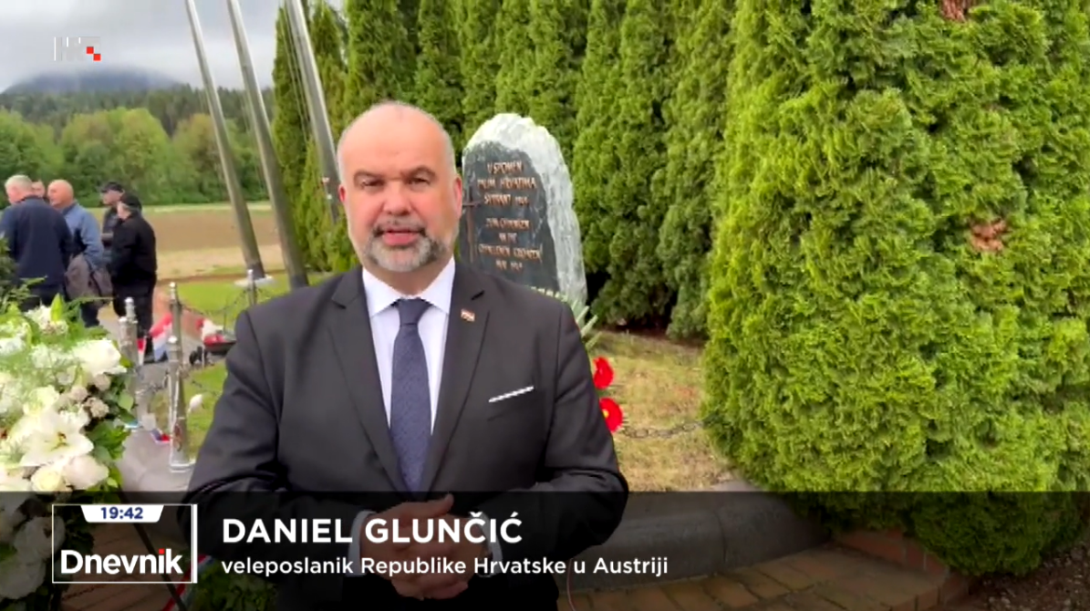 Hrvatski veleposlanik u Austriji Daniel Glunčić: Bleiburška tragedija ne smije biti zaboravljena