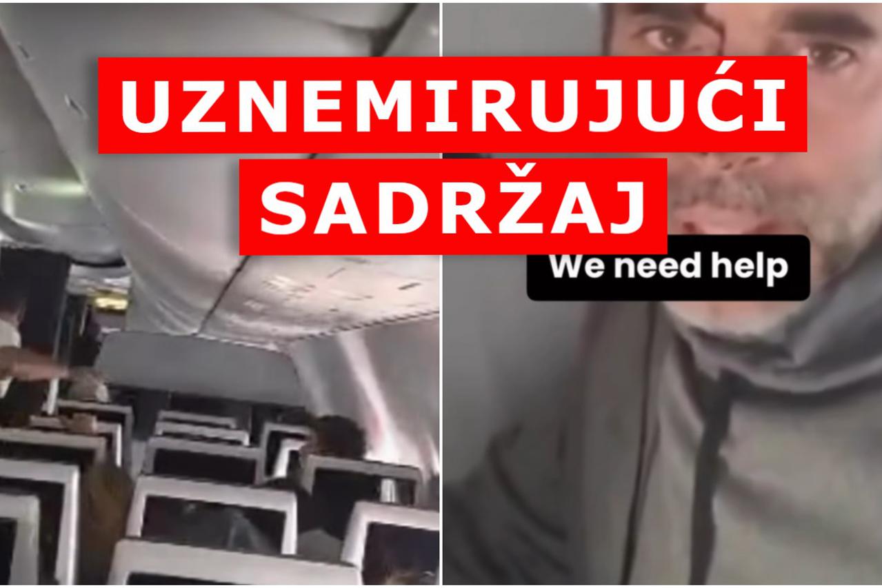 STRAVA U ZRAKOPLOVU VIDEO Pojavila se snimka iz aviona užasa: Ima krvi, oba pilota završila u bolnici