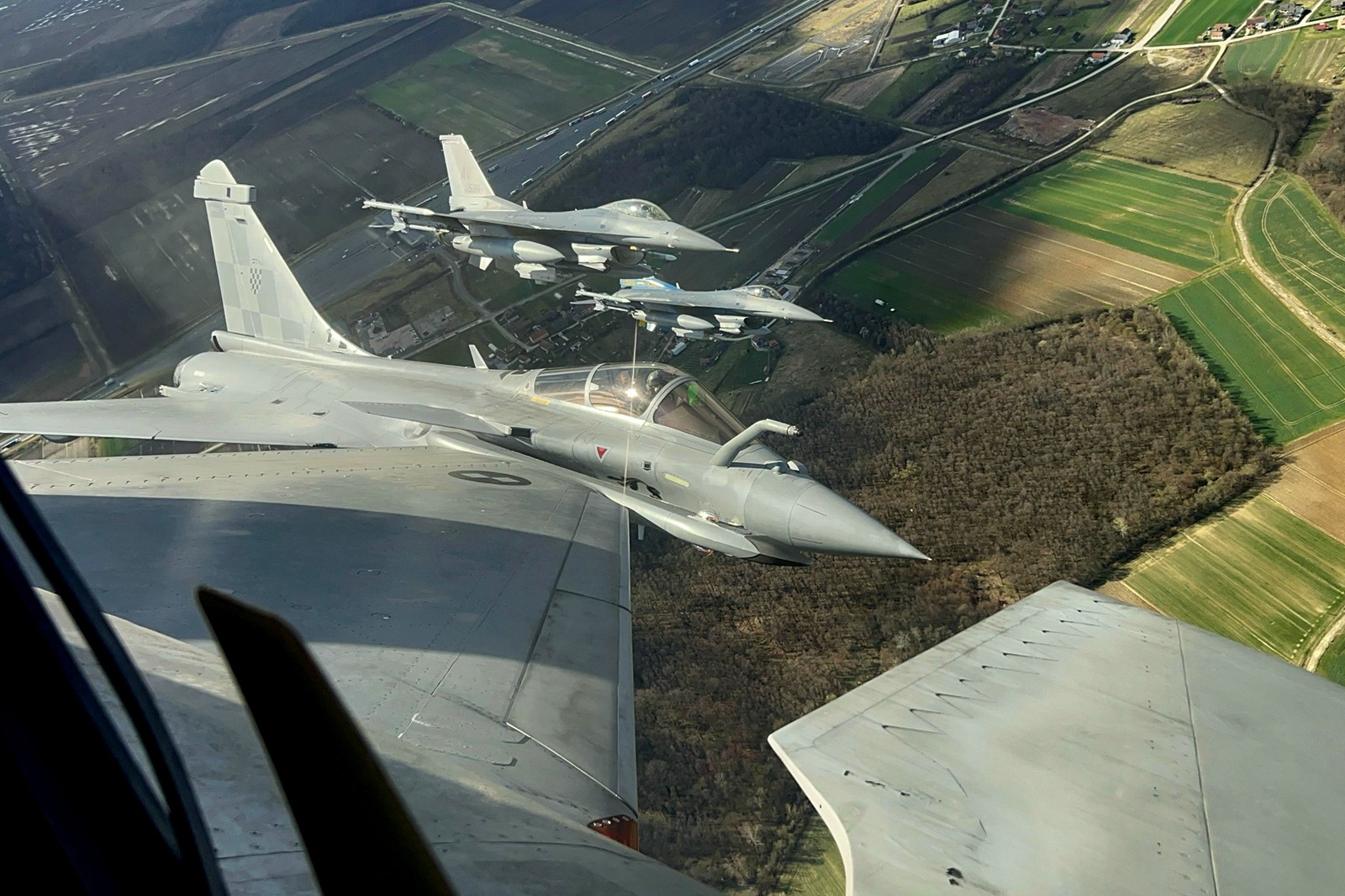 Rafalei danas lete iznad šest županija, moguća kratkotrajna pojačana buka
