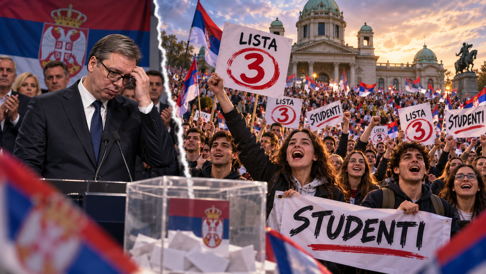 Srbija danas bira novu vlast: Više od 6,4 milijuna birača na izborima koji bi mogli promijeniti političku sliku zemlje