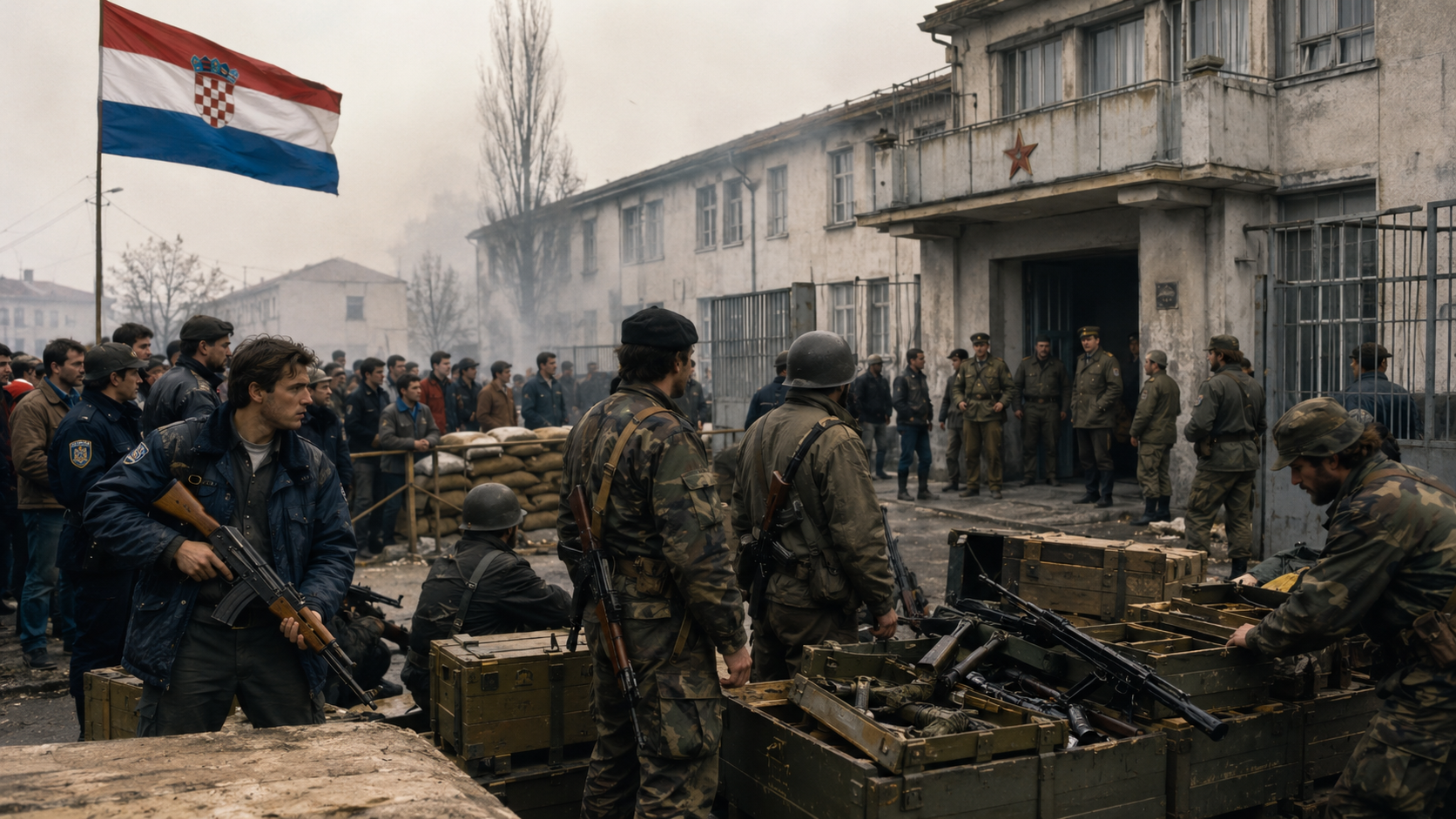Rat za vojarne 35 godina poslije – trenutak kada je Hrvatska dobila oružje za obranu